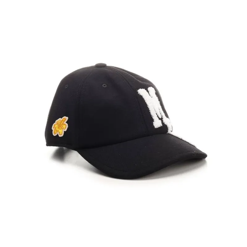 MONCLER GENIUS Moncler X Fragment Hiroshi Fujiwara Felt Baseball Cap-5