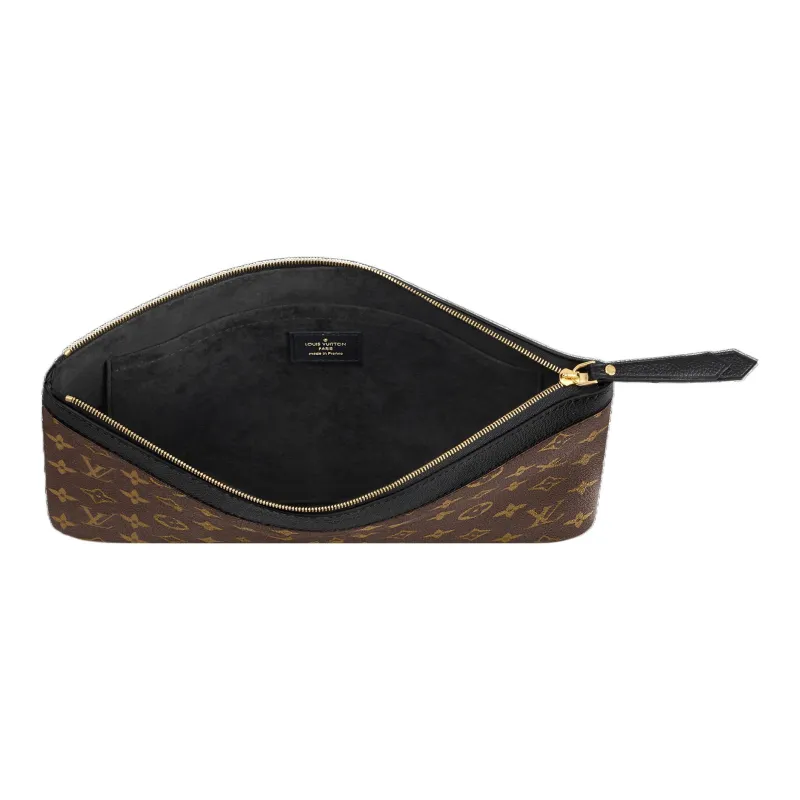LOUIS VUITTON Daily Pouch Monogram Canvas Noir-3