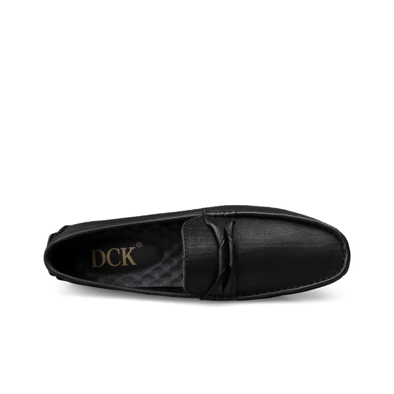 DCK Men's Casual Shoes Men Low Top Black/Brown-3