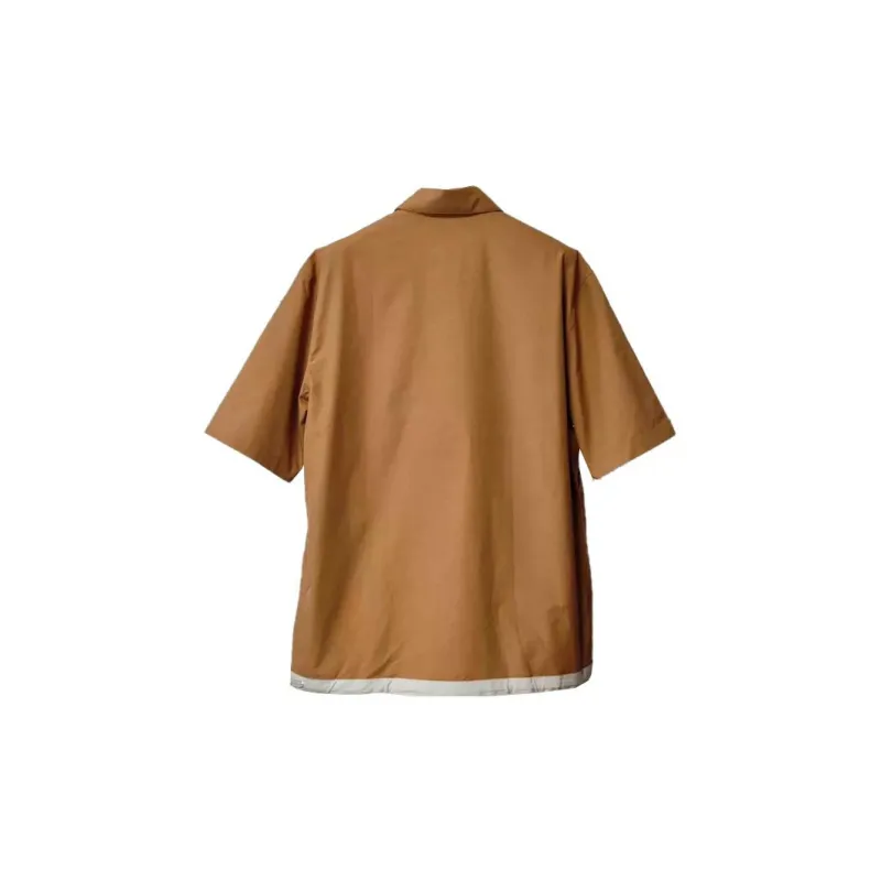 HERMES Polo Shirts Men Umber-1