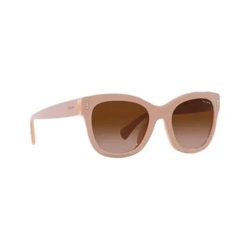 Polo Ralph Lauren Plate Frame Irregular Shape Sunglasses Women's Pink