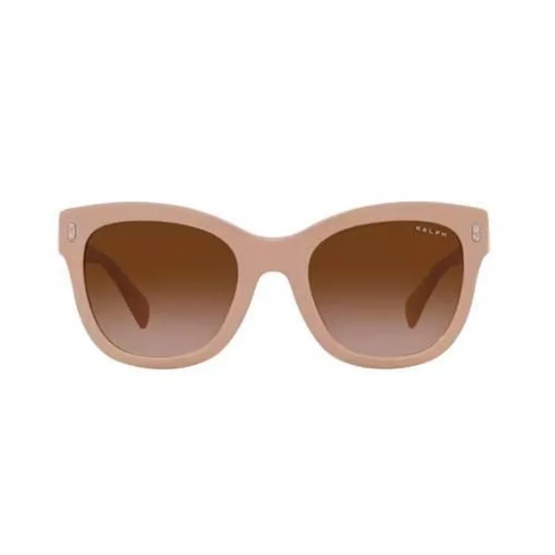 Polo Ralph Lauren Plate Frame Irregular Shape Sunglasses Women's Pink-1