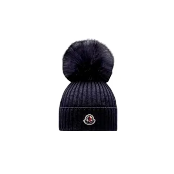 Moncler Wool Beanies Grade School Black
