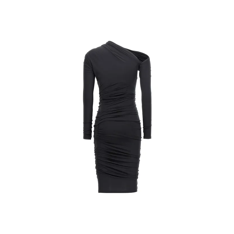 Balenciaga Twisted Midi Dress-1