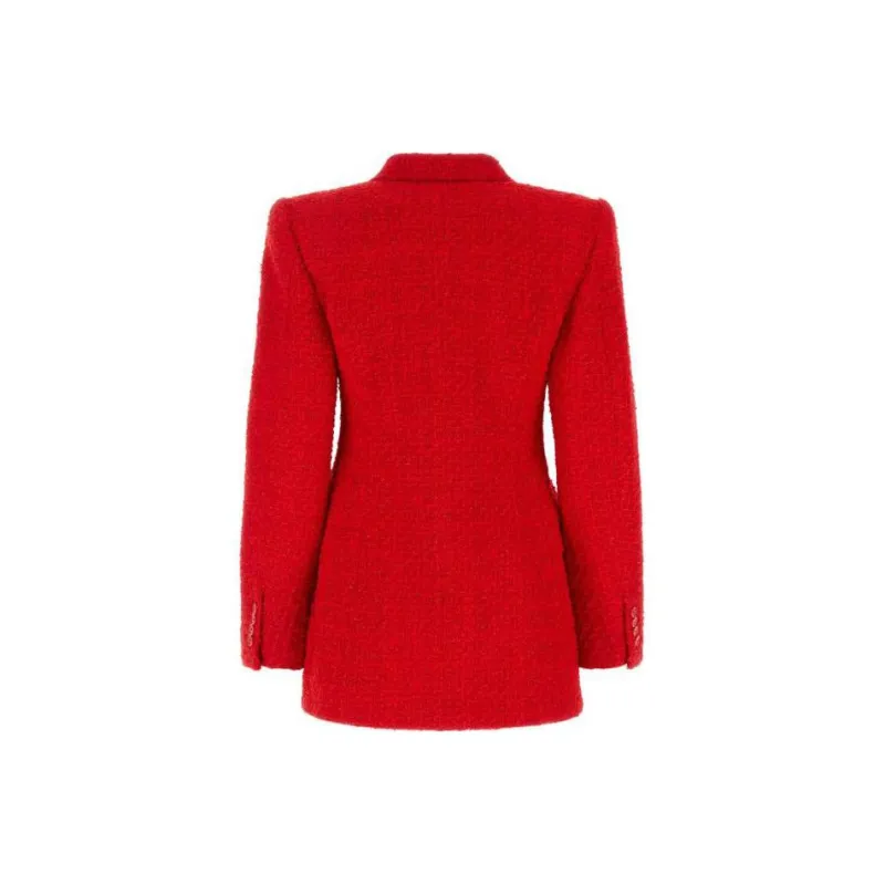 Balenciaga Business Suits Women's Red-1