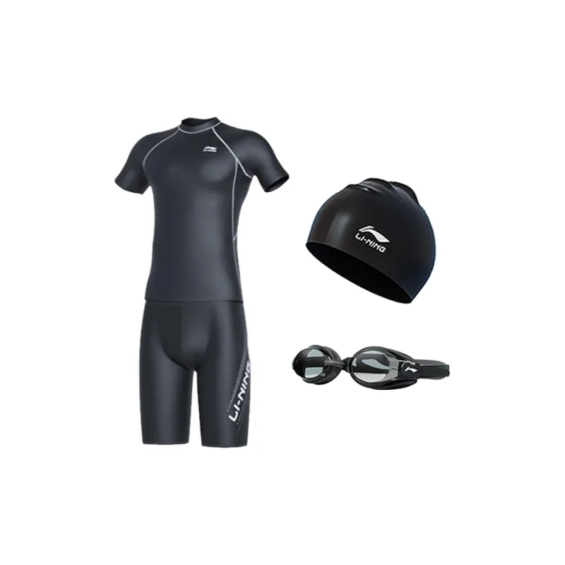 LiNing Sports Fashion Collection Swimming Equipment Sets Nylon Spandex Sports Men's-6