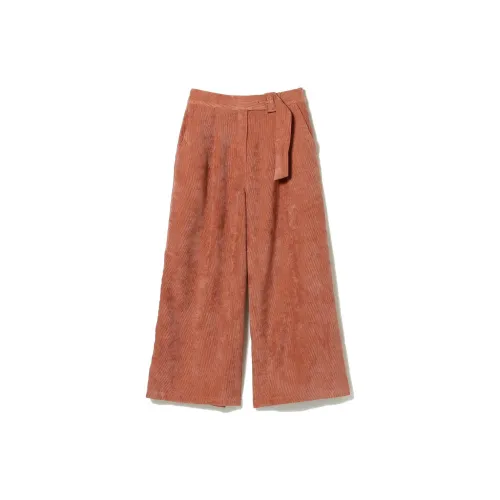 Beams Casual Pants Women's Deep Orange