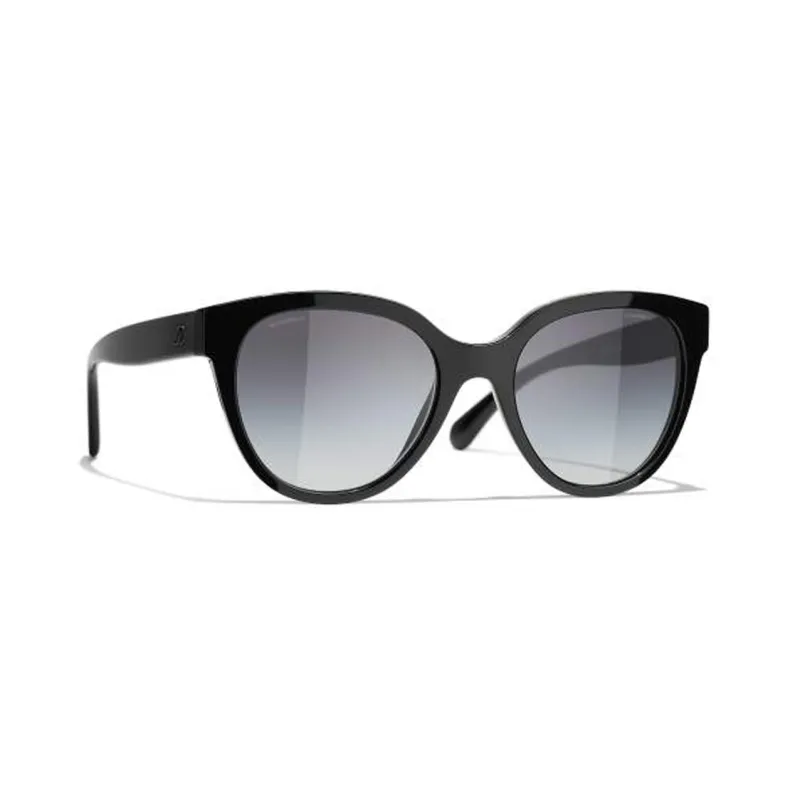 CHANEL Sunglasses Women's Black-1