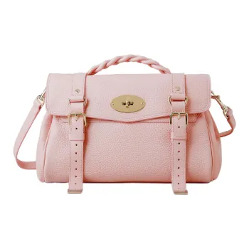 Mulberry Alexa Cow Leather Shoulder Bag Crossbody Bag Handbag Women's Pink
