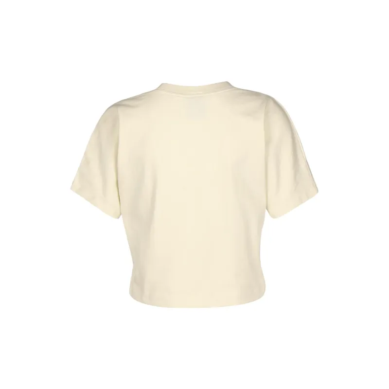 Nike Crop Tops Women's Beige-1