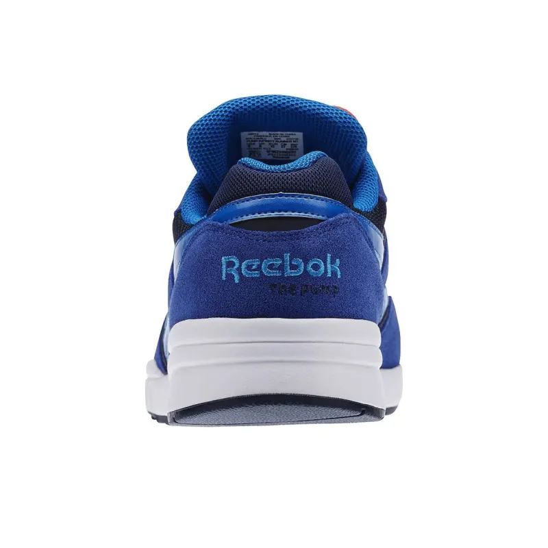 Reebok Pump Infinity Pump Infinity Runner Anti Slip Wear Resistant Low Top Running Shoes Men's Blue Black White-4