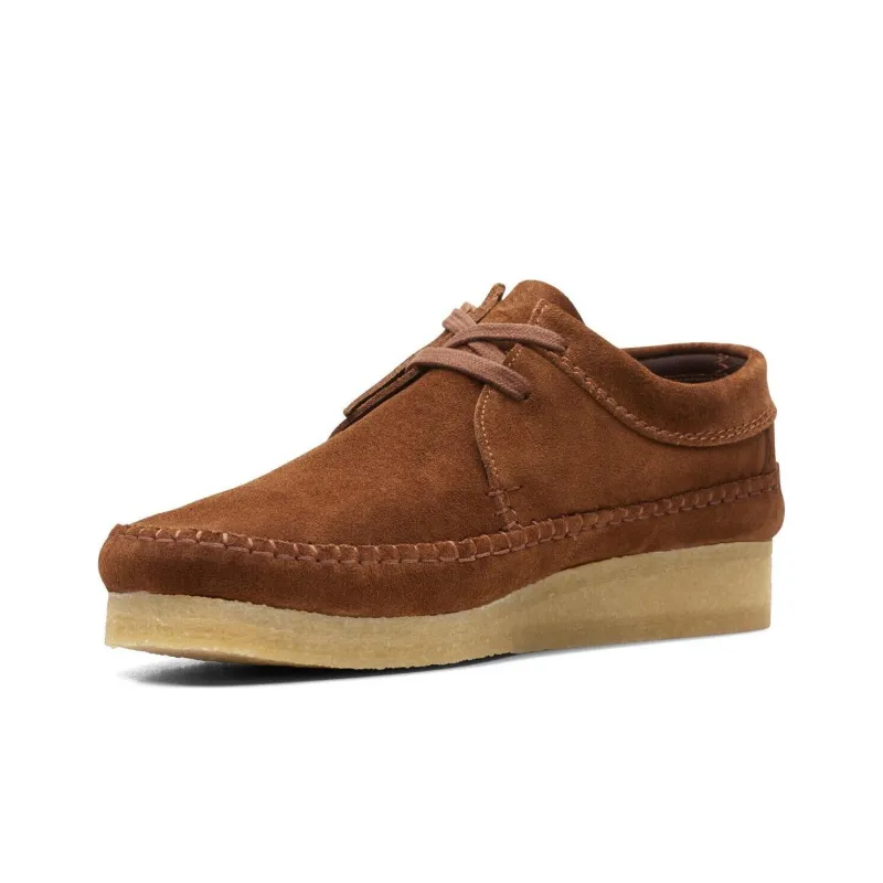 Clarks Weaver Suede 'Cola'-2