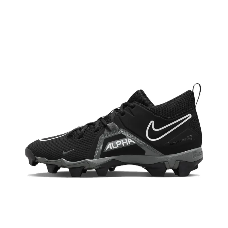 Nike Alpha Menace 3 Shark Cushioning Anti Slip And Wear Resistant Soccer Shoes Men's Black-0