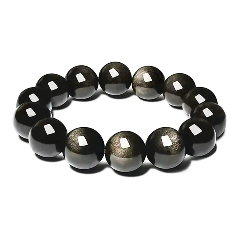 MISS TOOYA Obsidian Bracelets Unisex-7