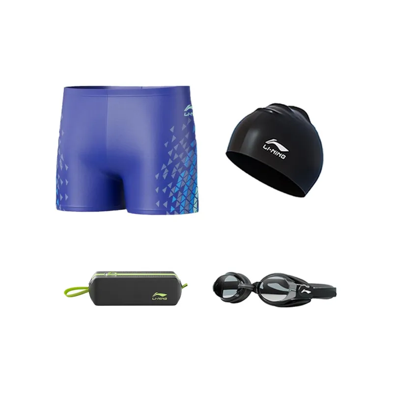 LiNing Sports Fashion Collection Swimming Sets Elastane, Polyester Hot Spring Men's L XL XXL XXXL 4XL 5XL-5