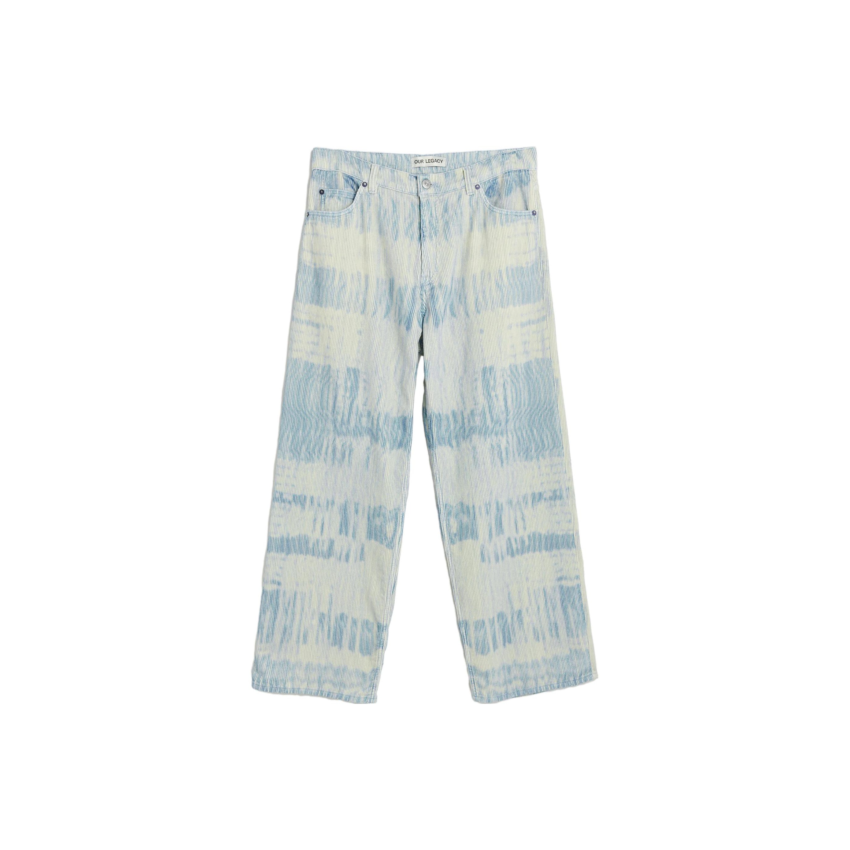 OUR LEGACY Vast Cut Stroke-print Jeans - POIZON OUR LEGACY Vast Cut Stroke-print Jeans - POIZON