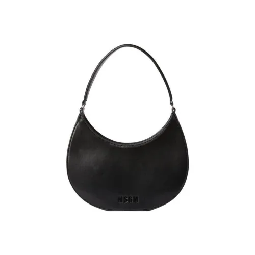 MSGM Curved Zip-fastening Shoulder Bag