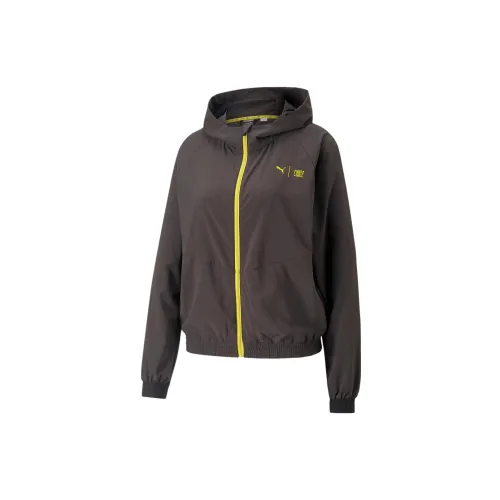 PUMA First Mile Is A Recyclable And Eco-friendly Series Jackets Women's Black