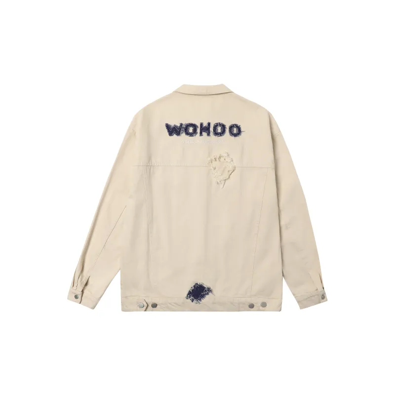 WOHOO Denim Jackets Unisex-3