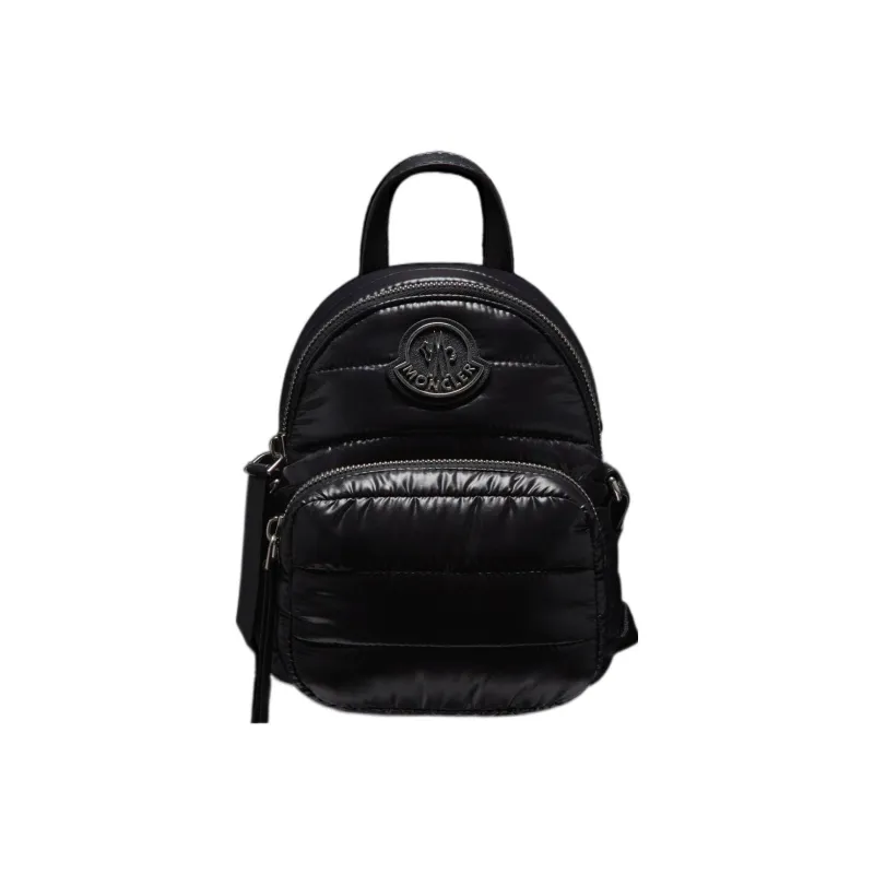 Moncler Leather Shoulder Bag, Crossbody Bag Trumpets Women's Black-0