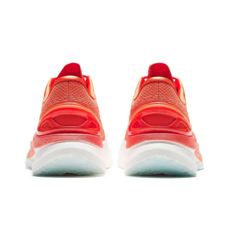Anta Champion 2nd Gen Pro Wear Resistant Low Top Running Shoes Men's Orange Yellow-4
