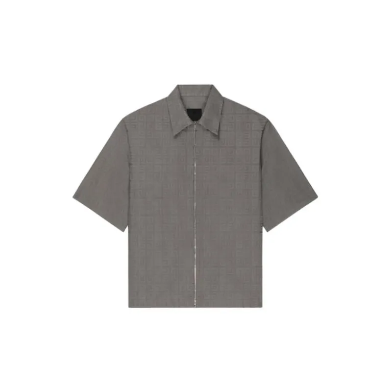 Givenchy Shirts Men Gray-0