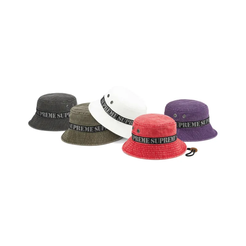 Supreme Stencil Webbing Boonie-4