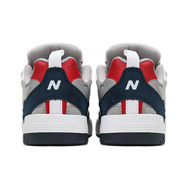 New Balance Numeric 808 Tiago Lemos White Grey Navy Red-4