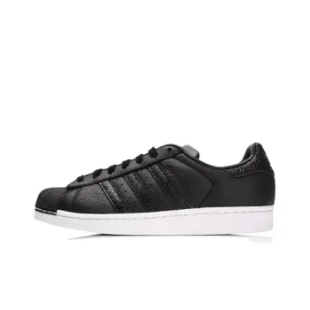 Adidas Originals Campus Anti Slip Wear Resistant Low Top Skateboard Shoes Unisex Black White