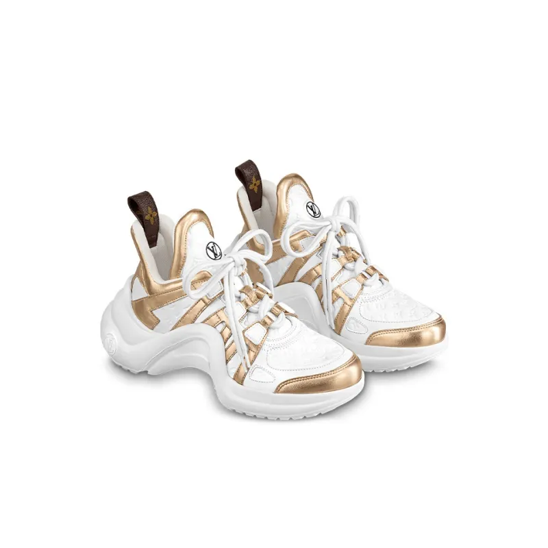 LOUIS VUITTON Archlight 1.0 Sneakers 'White Gold' Women's-1