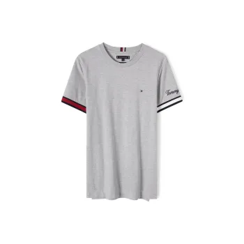 Tommy Hilfiger T Shirts Men Gray P01
