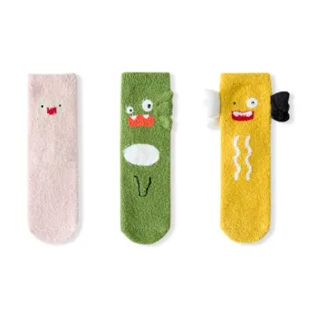 Caramella x Pidan Mid Calf Socks Women's 3 Pack
