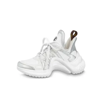 LOUIS VUITTON Lv Archlight Sneakers 'White Mini Monogram Silver' Women's