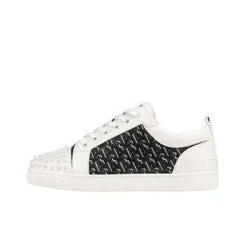 CL LUBOTING Low Top Stylish Skateboarding Shoes Men's White