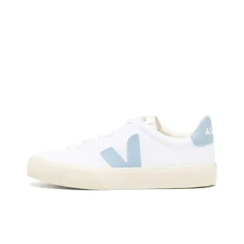 VEJA Campo Canvas White Steel Women's