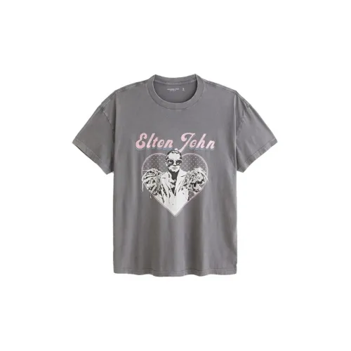 Abercrombie＆Fitch T-Shirts Unisex Gray