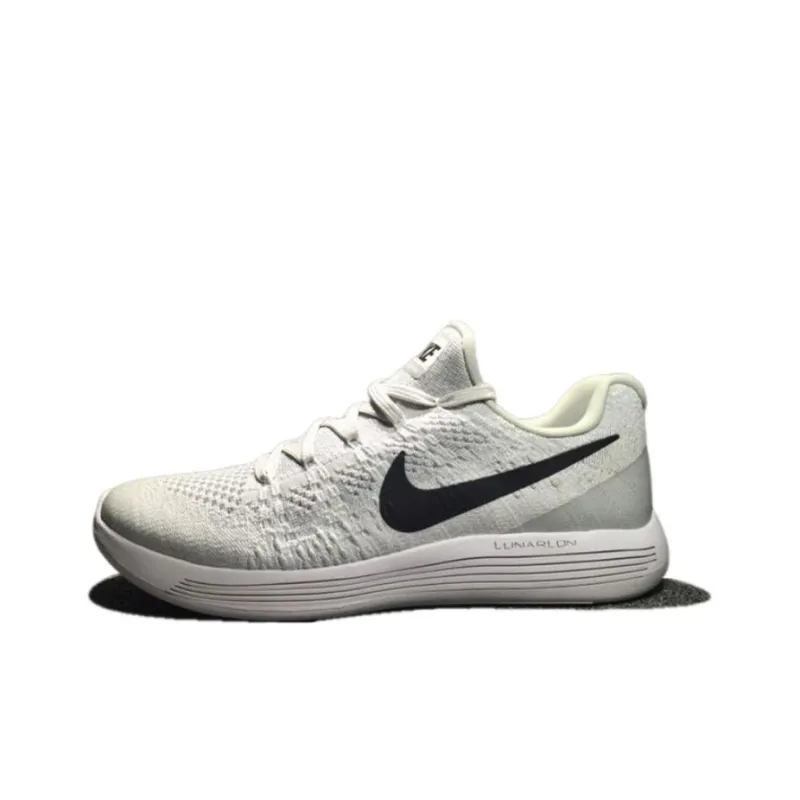 Nike Lunarepic Low Flyknit 2 'White Black'-0