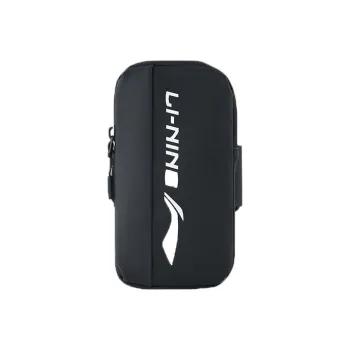 LiNing Fabric Arm Bag Cell Phone Pocket Cell Phone Pouch Mini Unisex Black/Blue/Gray/Pink