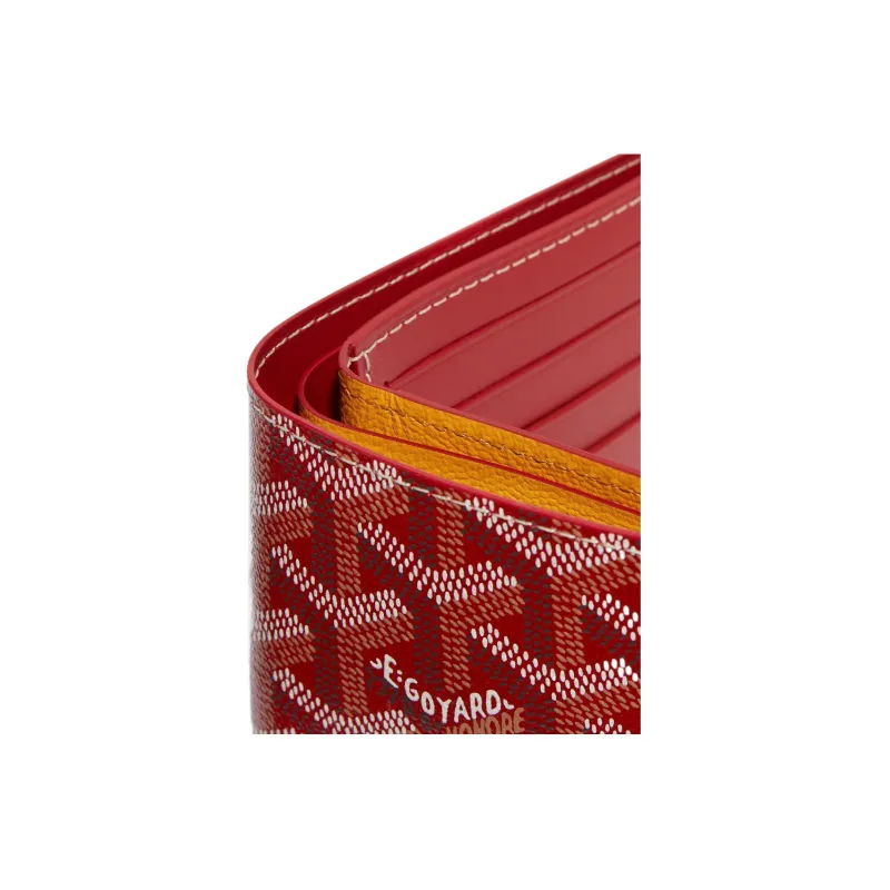 GOYARD Victoire Canvas With Leather Wallet Unisex 11 Colors-42