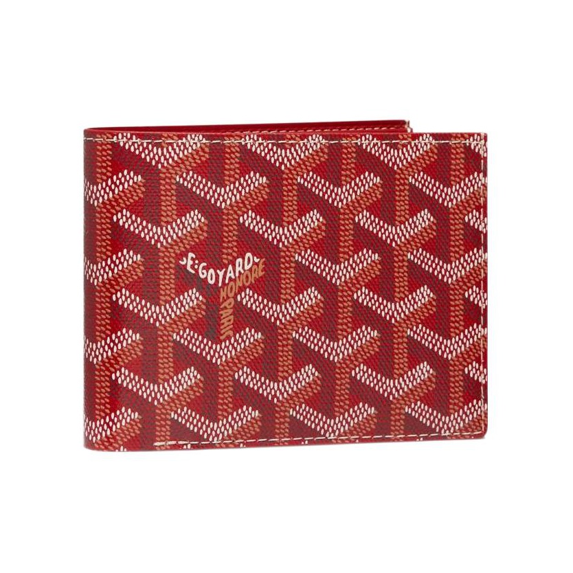 GOYARD Victoire Canvas With Leather Wallet Unisex 11 Colors