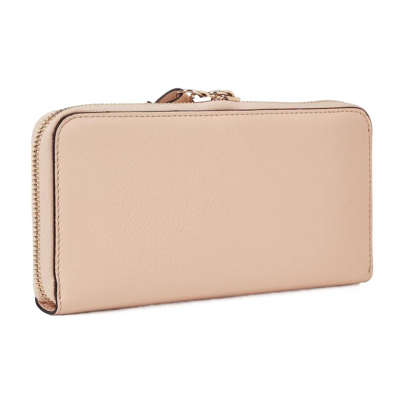 Chloe Leather Wallet Women's Light Pink-1