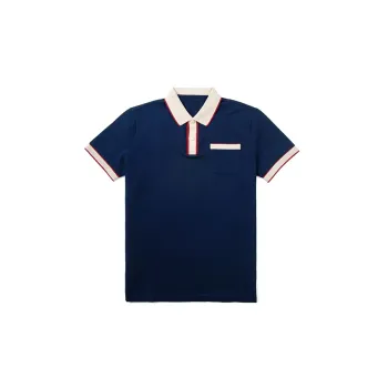 Mr.Bu Polo Shirt Men's Navy Blue