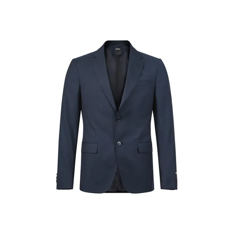 Zzegna Business Suit Men's Dark Blue-1