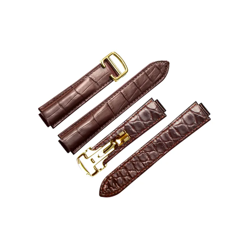 SHIRUI Watch Bands Compatible With All Devices 14-22mm Genuine Leather Material Unisex-24