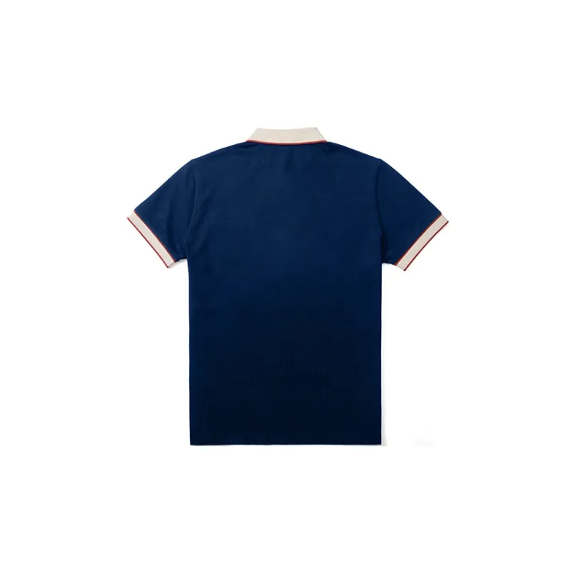Mr.Bu Polo Shirt Men's Navy Blue-1