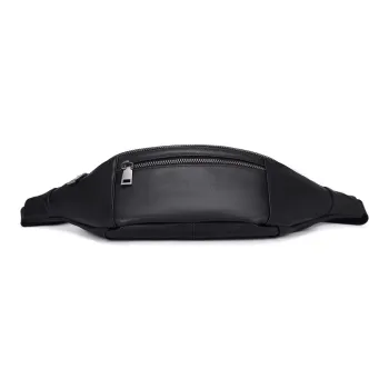 Slazenger Genuine Leather Dumpling Bag Fanny Pack Unisex