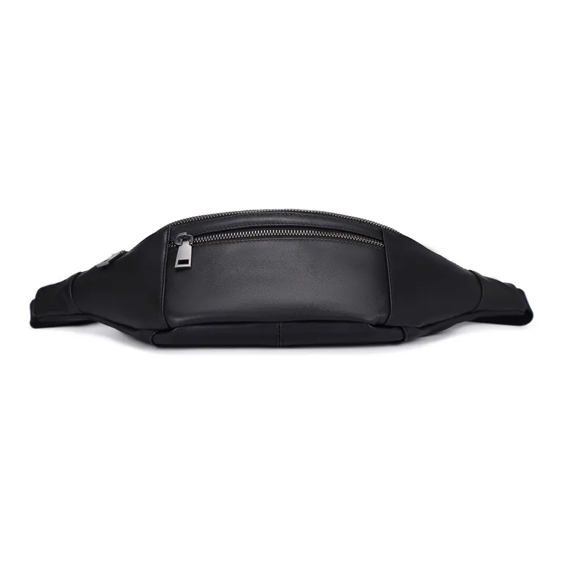 Slazenger Genuine Leather Dumpling Bag Fanny Pack Unisex-0