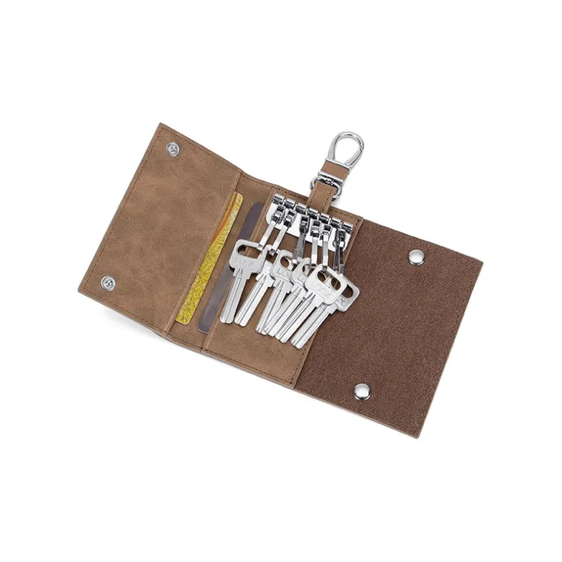 MashaLanti PU Bonded Polyurethane Wallet Storage Bag Card Holder Key Pouch Regular Men's-5