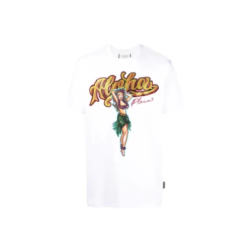 PHILIPP PLEIN Hawaii Embellished Short-sleeve T-shirt