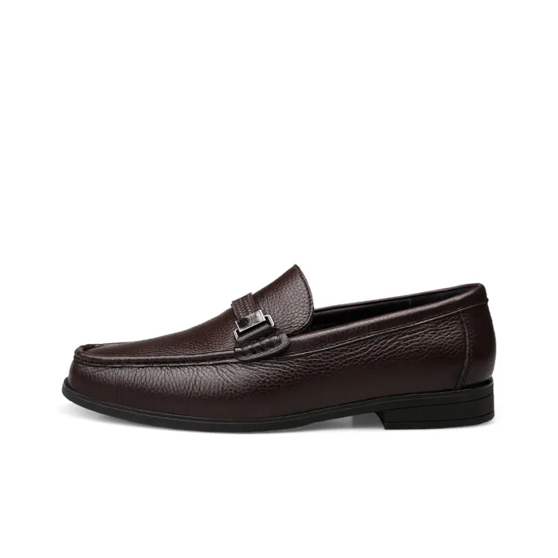 DCK Men's Casual Shoes Men Low Top Black/Brown-4